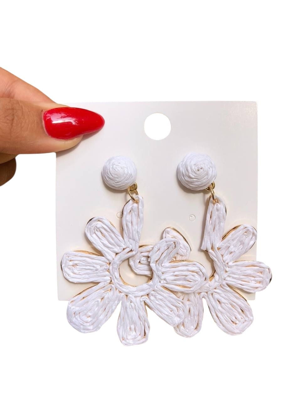 Papaya Petals Earrings