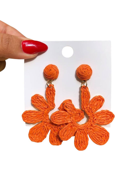 Papaya Petals Earrings