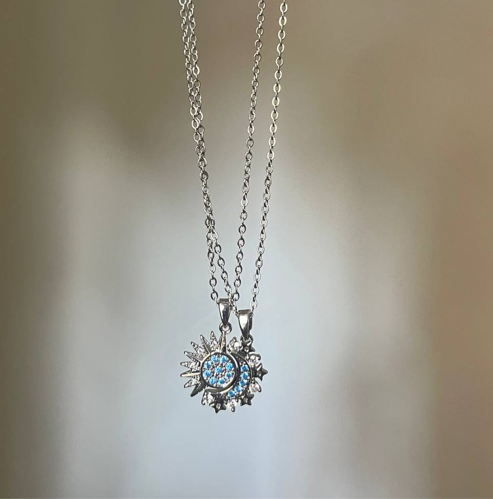 Sun & Moon Magnet Necklace