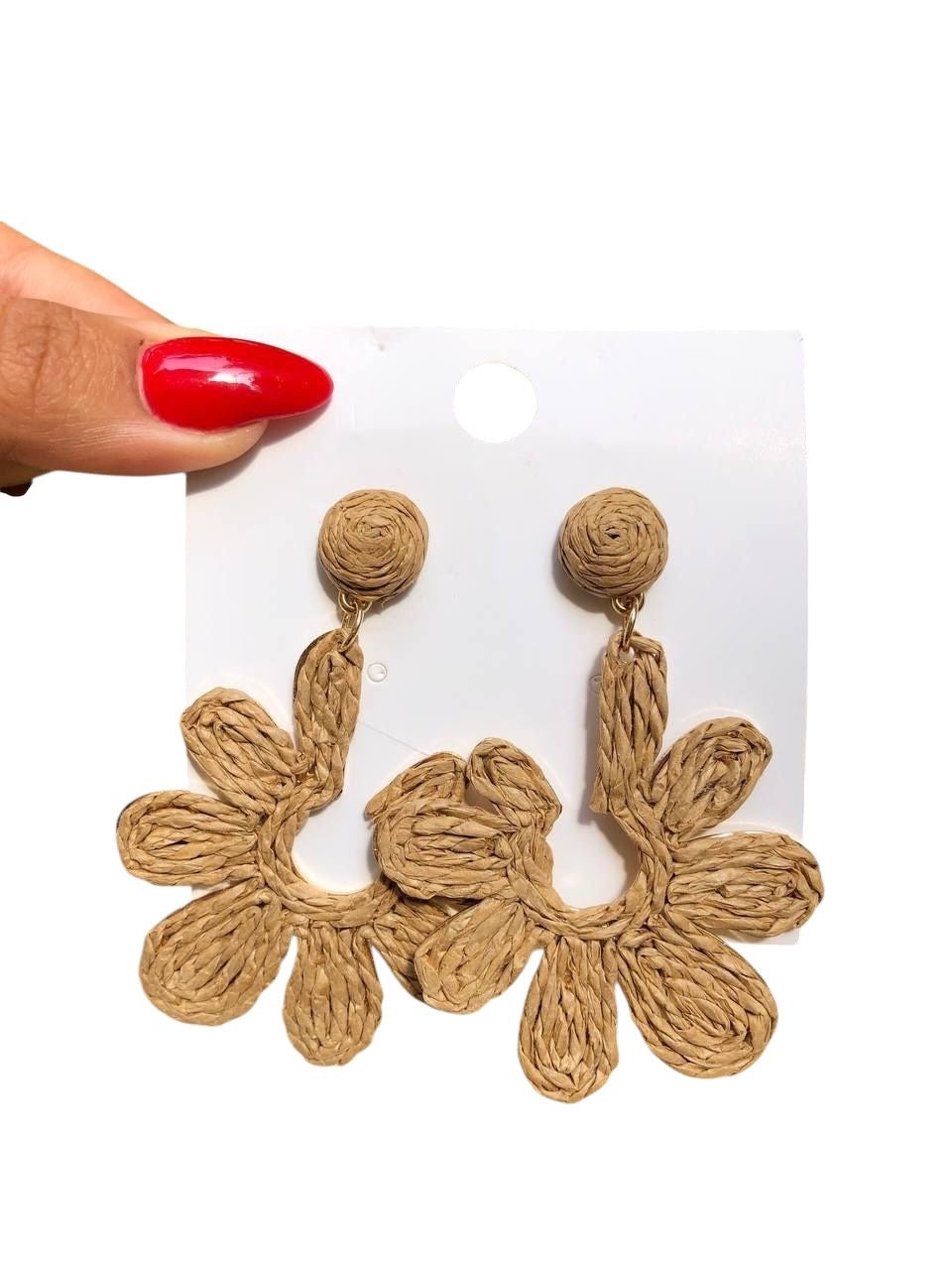 Papaya Petals Earrings