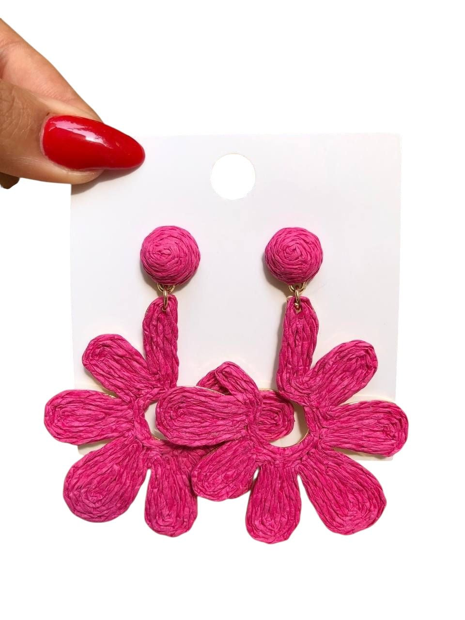 Papaya Petals Earrings