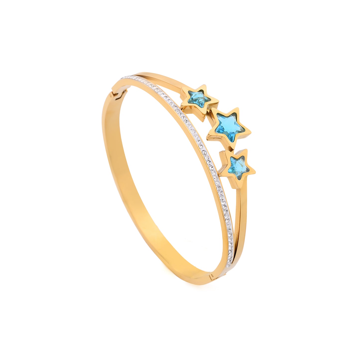 Blue Stars Straus Bracelet