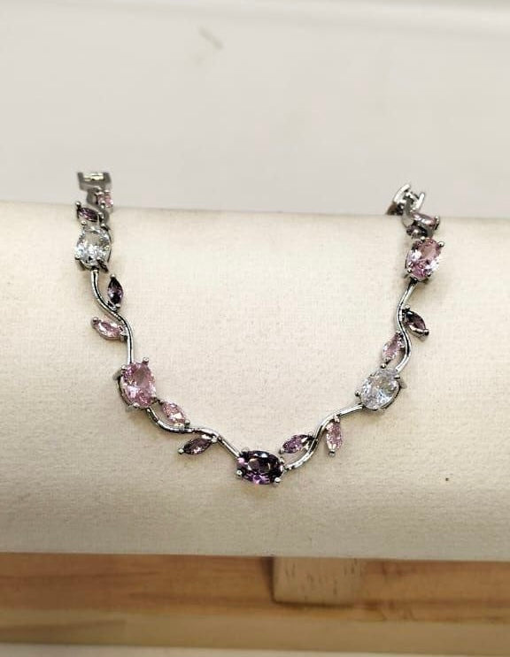 Tulip Silver Bracelet