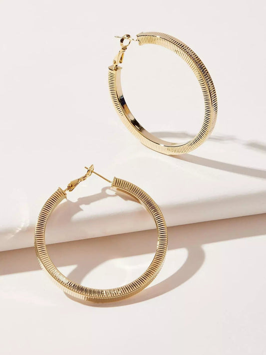 Linear Shine Earrings