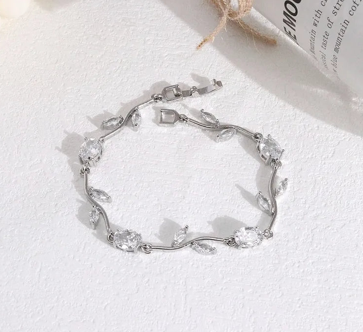 Tulip Silver Bracelet