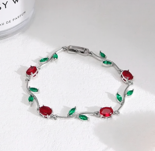 Tulip Silver Bracelet