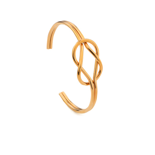 Twist Of Gold Bracelet