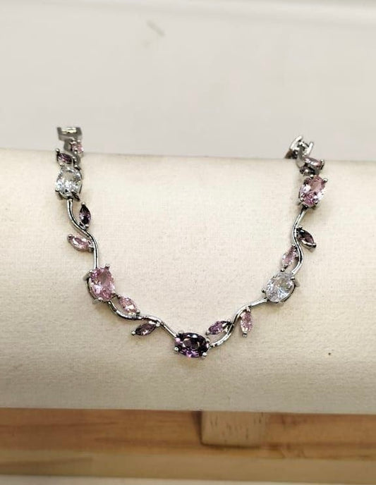 Tulip Silver Bracelet