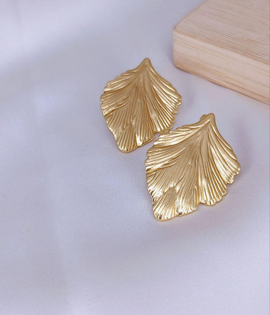 Ginkgo Glow Earrings