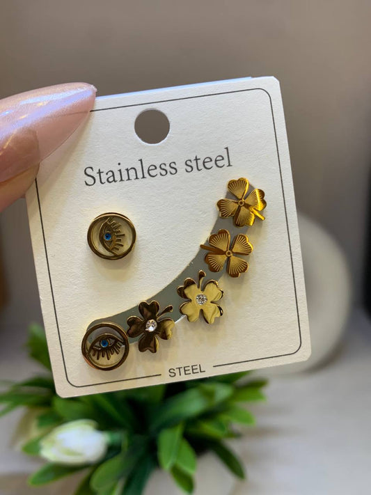 Lucky Gaze Earring Set