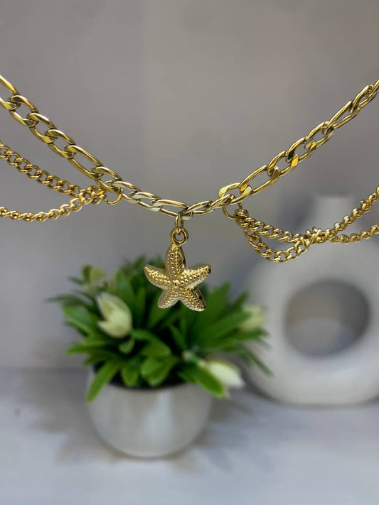 Starfish Anklet