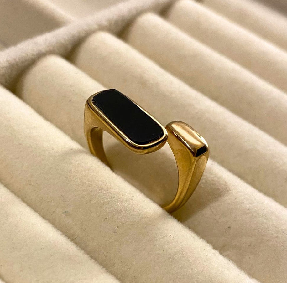 Black Bar Ring