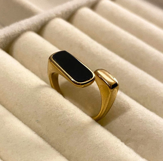 Black Bar Ring