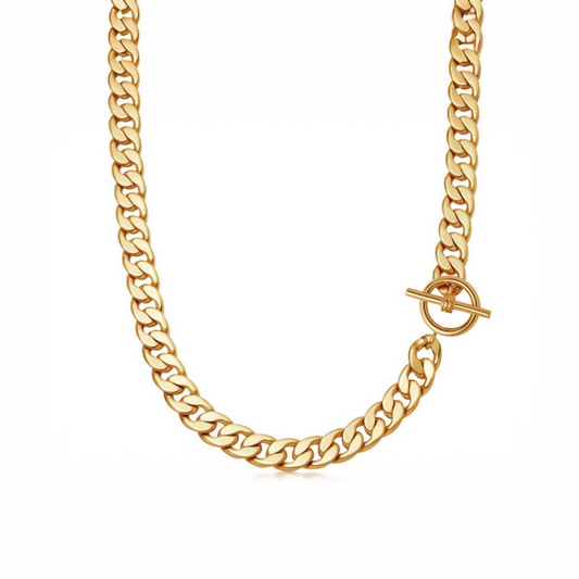 Circle lock Necklace