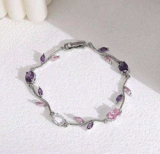 Tulip Silver Bracelet