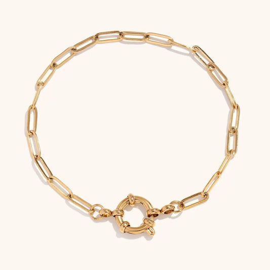 Golden lock Bracelet
